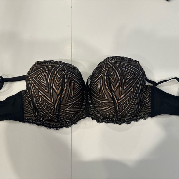 Adore Me Trezza Contour Plus bra in black size 38G - Picture 3 of 8